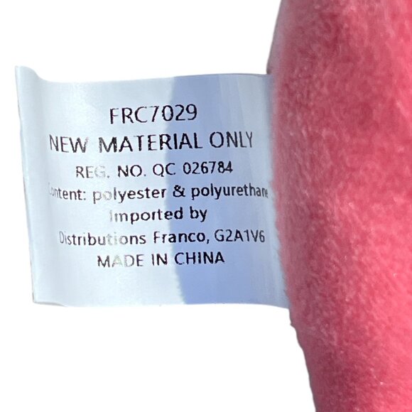 MERMAID Plush Doll 12" Pink Tail Gold Crown Blond Hair Franco Brand - Picture 7 of 7